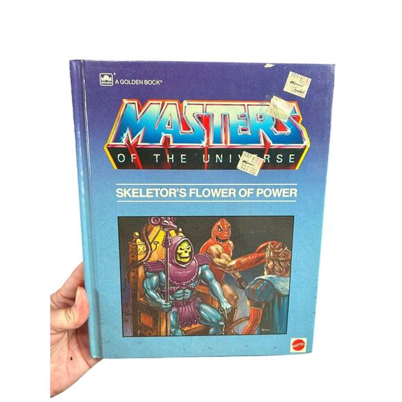1984- Childrens Book Masters of the Universe Skeletor's Flower of Power - Picture 1 of 5